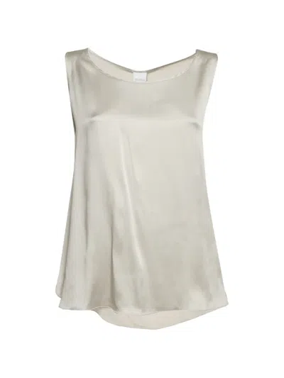 Pre-owned Max Mara Pan Top In Grey