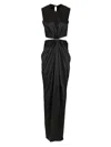 Max Mara Women Panaro Silk Satin Dress In Hourglass