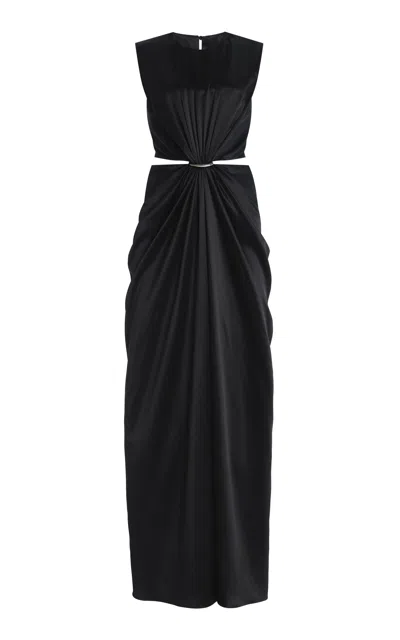 MAX MARA PANARO SILK DRESS