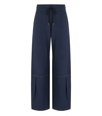 Max Mara Panfilo Blue Pants