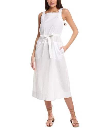 Max Mara Panfilo Midi Dress In White
