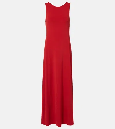 Max Mara Pania Maxi Dress In Red