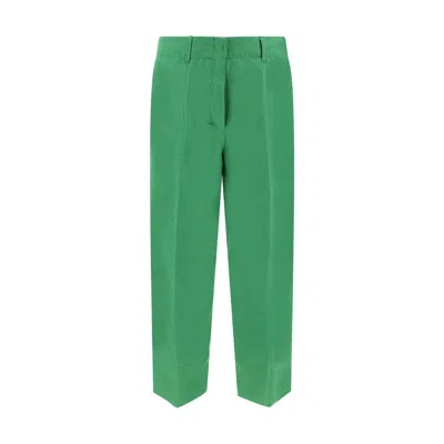 Max Mara Paniere Pants In Green