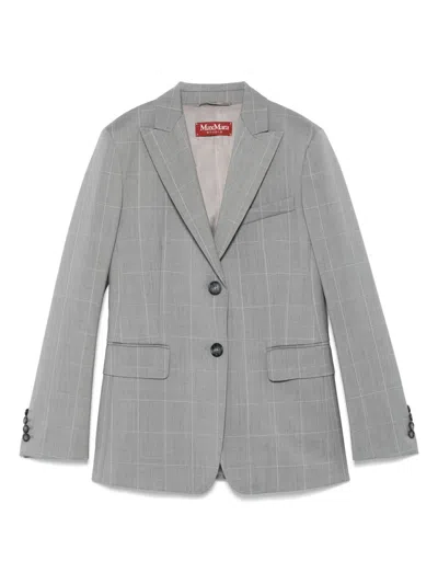 Max Mara Panno Sakko In Grau