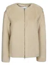 Max Mara Jacket In Cacha Chiaro