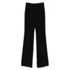 Max Mara Hugo Boss Cotton Pants In Black