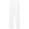 Max Mara Linen Trousers In Multicolor