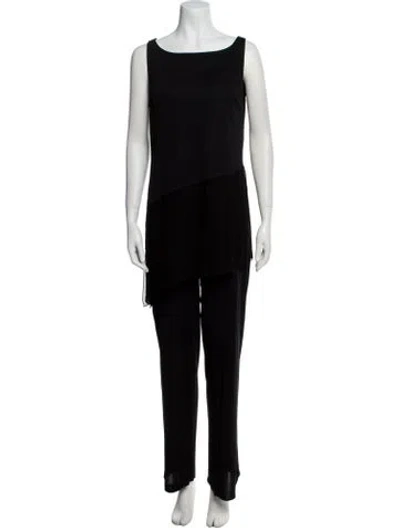 Pre-owned Max Mara Pant Set In Black