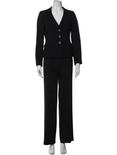 Pre-owned Max Mara Pant Set In Black