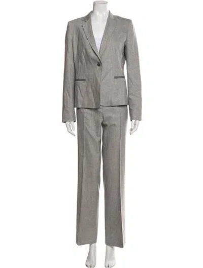 Pre-owned Max Mara Pant Set In Gray