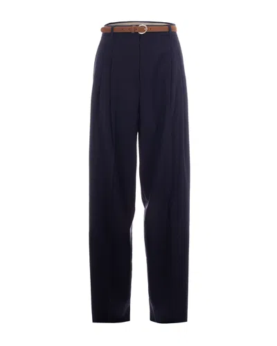 Max Mara Pantalobne Bacio Blu In Blue