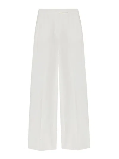 MAX MARA PANTALÓN CASUAL - BLANCO