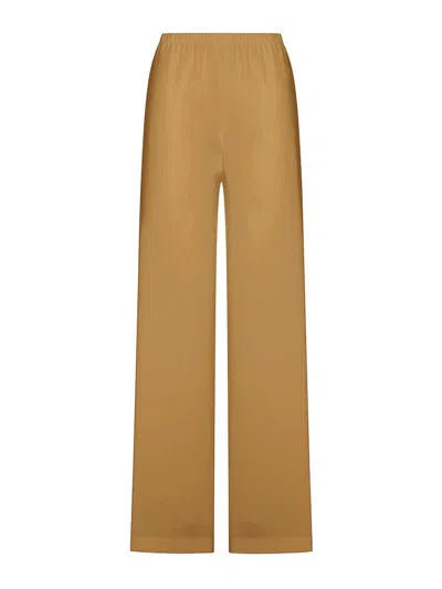 Max Mara Desert Destino Pants In Brown