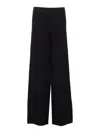 Max Mara Studio Mortiz Knitted Trousers In Black