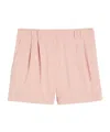 Max Mara Studio Pink Bermuda In Pink