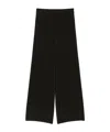 Max Mara Pantalon En Crêpe De Jersey In Black