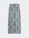 Max Mara Patterned Casual Pants In Multi