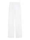Max Mara Pantalone Balta Bianco In White