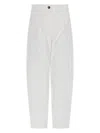 Max Mara Pantalone Bautta In White