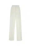 Max Mara Linen Blend Wide-leg Trousers