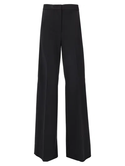 Max Mara Pantalone In Jersey In Black