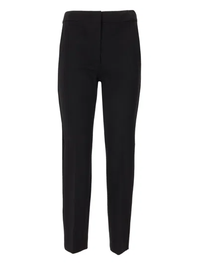Max Mara Pantalone In Jersey In Black