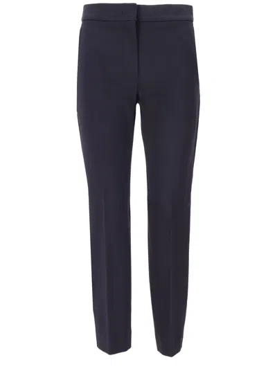 Max Mara Pantalone In Jersey In Black