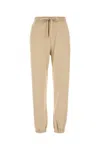 Max Mara Pantalone Jogging Elis In Misto Poliestere Beige  Donna