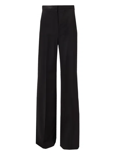 Max Mara Pantalone Lungo In Black