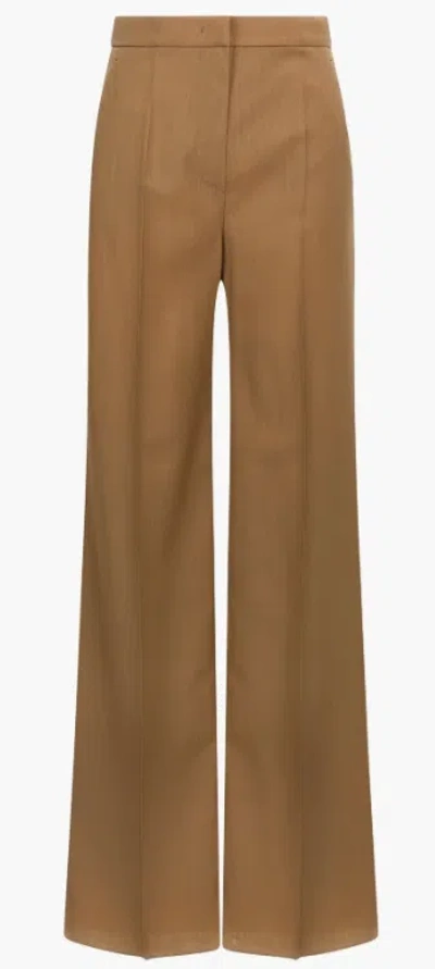 Max Mara Pantalone Lungo In Brown