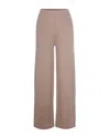 Max Mara Pantalone Moritz Beige Sfumato In Neutral
