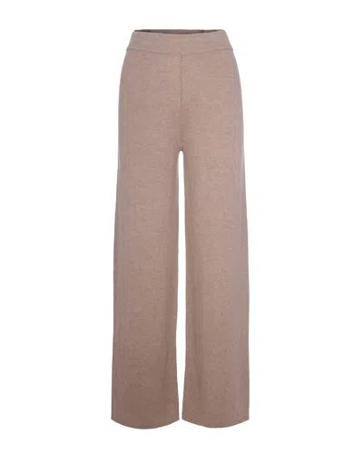 Max Mara Pantalone Moritz Beige Sfumato In Neutral