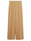 Max Mara Linen-and-silk Pants In Beige