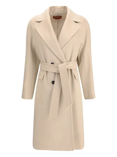 MAX MARA PANTEON BUTTON-FASTENING COAT