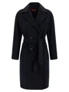 Max Mara Panteon Coat In Multi