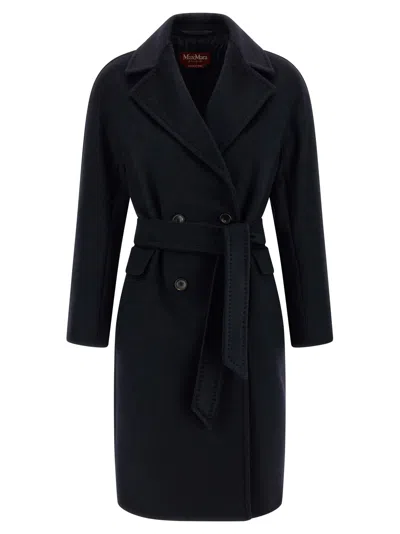 Max Mara Panteon Coat In Multi