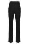 Max Mara Nepeta Stretch Virgin Wool Flare Leg Ankle Trousers