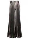 Max Mara Brown Panteon Trousers In Gold