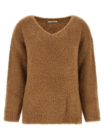 Max Mara Pantera Sweater In Animal Print