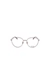 Max Mara Pantos Frame Glasses In White