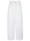 Max Mara Weite Hose Mina Aus Einem Baumwollgemisch