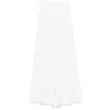 Max Mara Trousers In White