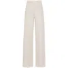 Max Mara Women Linen Blend Wide-leg Trousers