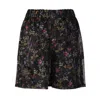 Max Mara Nordica Floral-print Shorts In 002