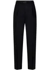 Max Mara Maxmara Studio Prosit Trousers In Black