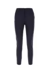 Max Mara Pegno Jersey Straight-leg Ankle Pants In Ultramarine
