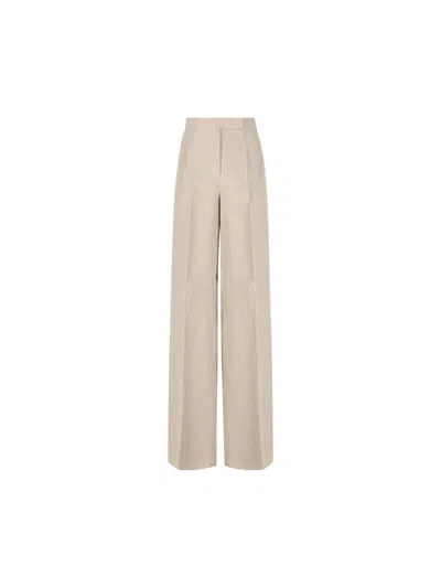 Max Mara Pants In Beige