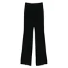 Max Mara Hugo Boss Cotton Pants In Black
