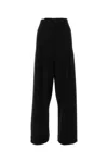 Max Mara Studio Lontra High Waist Trousers In Black