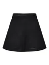 Max Mara Short Adaging In Black